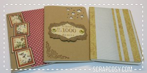  moleskines decoradas - Set 1 - frente 
