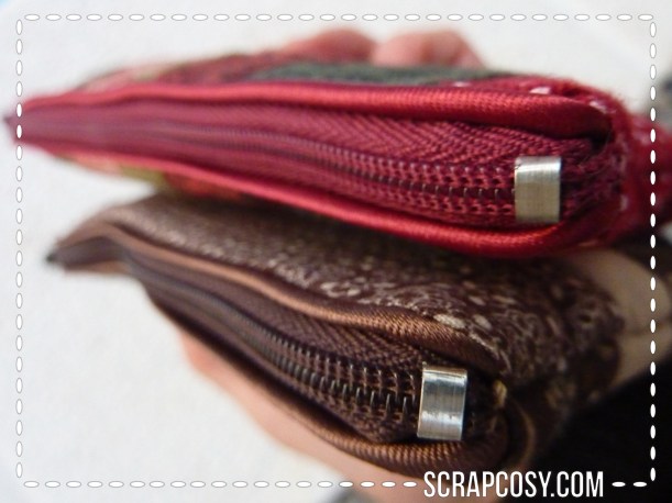 scrapcosy pencil cases NYC - zippers