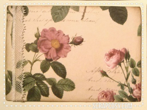 simple postcards lace