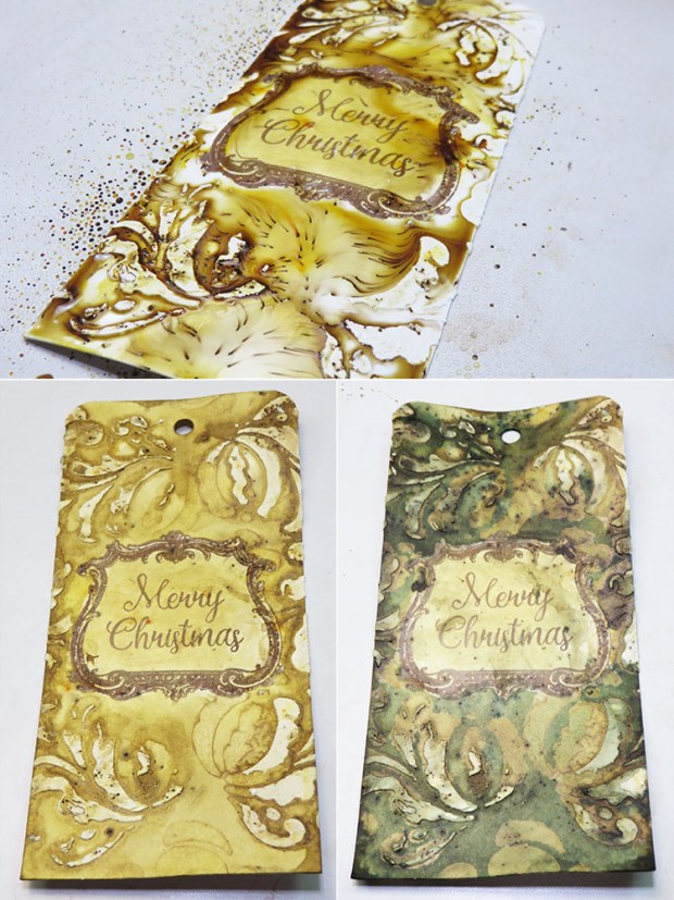 3 - steps green barroque